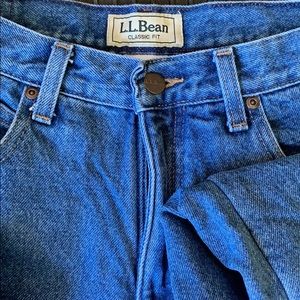 LLbean fleece lined men’s jeans
